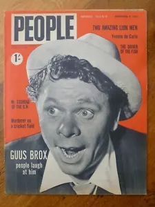 People magazine Nov 4, 1953 - Guus Brox cover, Yvonne de Carlo - Picture 1 of 4