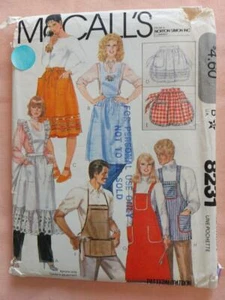 McCall's 8231 Misses'/Men's Aprons Pattern One Size - Picture 1 of 2