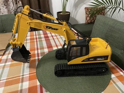 Top Race RC Excavator UNTESTED - READ DESC - TR-211 No Remote - Image 1 of 4