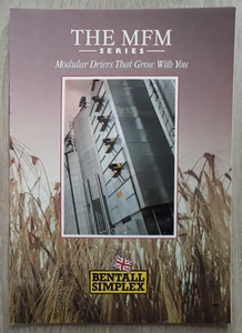 Bentall Simplex MFM Series Brochure c.1980s - Mixed Flow Modular Drivers - Picture 1 of 5