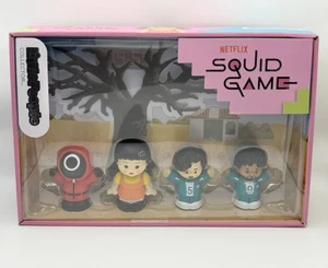 NEW - Fisher Price Little People 4 Figures from Netflix SQUID GAME (2024) - Picture 1 of 5