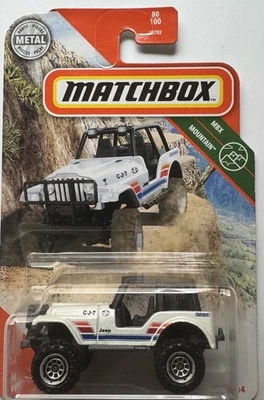 Matchbox 2020 MBX MOUNTAIN Jeep 4x4 80/100 - Image 1 of 2