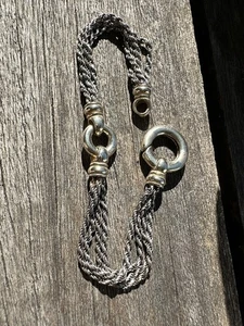 Pulsera Plata de Ley Noruega Vintage Estate 2447 - Imagen 1 de 10