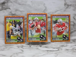 2025 Score-A-Treat RC Will Howard Jack Sawyer Kaleb Johnson Steelers - Picture 1 of 2