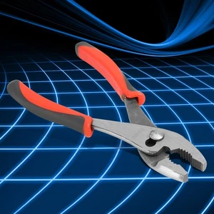 Heavy Duty 8" Durable Curved Jaws Slip Joint Plier Craftsman Repair Hand Tool - Picture 1 of 6