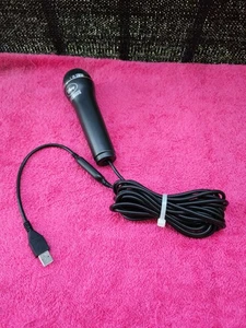 Disney Interactive Studios USB Wired Black Microphone Karaoke Gaming Mic - Picture 1 of 4