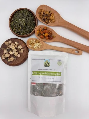 30 bolsitas de té de hierbas de achicoria y gardenia (150 g) Foto 1 de 4