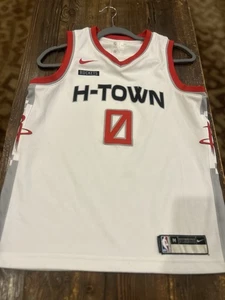 Nike Boys 2019 City Edition Swingman Jersey Westbrook Houston Rockets Medium - Picture 1 of 6