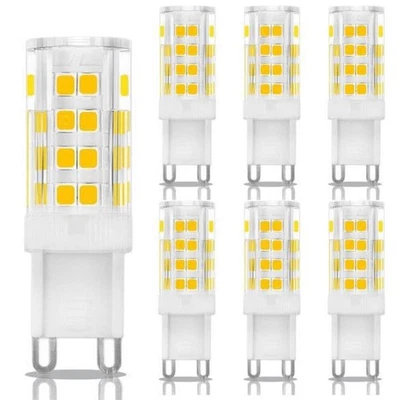 10 G9 LED Bulbs Cool White Warm White Halogen Replacement Light Bulb Energy Save - Image 1 of 4