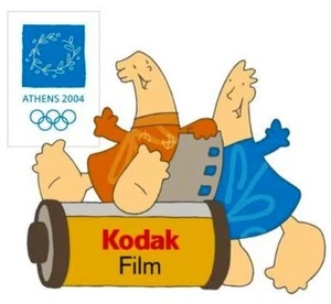 PELÍCULA KODAK MASCOTA PATROCINADOR ATENAS JUEGOS OLÍMPICOS 2004 - Imagen 1 de 1
