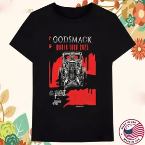 Godsmack Pod And Growing It Pool World Tour 2025 T-shirts ii1049 - Picture 1 of 3