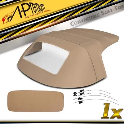 1x capota macia conversível com janela de plástico para BMW Z3 1996-2002 E36 conversível - Imagem 1 de 4