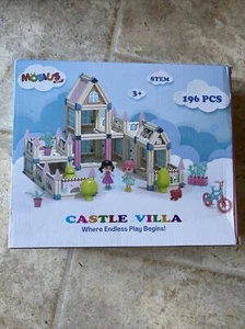 *NEW* 196-Piece 3D Princess Castle Villa Doll House Building Toy Set - Picture 1 of 6