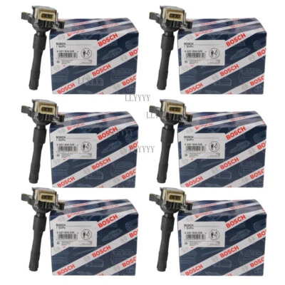 6Pcs Ignition Coil 0221504029 Fits For BMW E36 E46 E39 E38 E53 323i 528i 325xi - Image 1 of 4