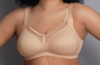 NEW Anita Clara Bra Comfort Soft Non-Wired Soft Cup Lined  46C Sand - Image 1 of 3