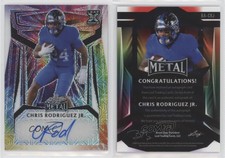 2023 Leaf Metal Tie-Dye Mojo /4 Chris Rodriguez Jr #BA-CRJ Rookie Auto RC