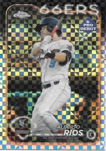 2024 Topps Chrome Pro DeBut ALBERTO RIOS  X-Fractors -INLAND EMPIRE 66ers- - Picture 1 of 1