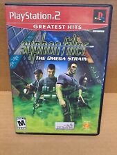 Syphon Filter The Omega Strain Sony PlayStation 2 PS2 Complete CIB w/ Reg.  Card