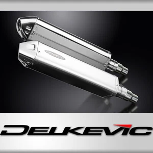 Triumph Speed Triple 1050 2011-2014 17" Tri-Oval Kit Silenciador de Escape Inoxidable - Imagen 1 de 5