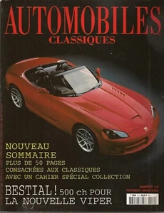 AUTOMOBILES CLASSIQUES 112 VIPER GTS CORVETTE C5 MASERATI 300S ASTON DB3 S 206CC - Imagen 1 de 2