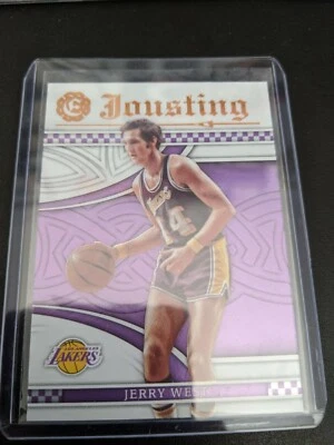 Jerry West 2016-2017 Panini #24 Excalibur Jousting Insert Right - Image 1 of 2
