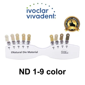 Dental IPS Natural Die Material Shade Guide Ivoclar Vivadent ND1-9 Abutment 1Set - Bild 1 von 12