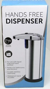 Stainless Steel 220 ml. Hands-Free Soap Dispenser. - Picture 1 of 4