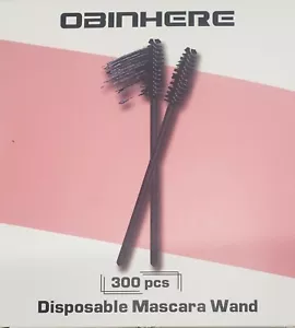 300 Stück Einweg Make-up Wimpern Pinsel Tupfer Applikatoren Mascara Stab - Bild 1 von 2