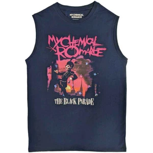 My Chemical Romance - March - Navy Blue Tanktop T-shirt - Picture 1 of 2