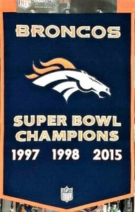 Denver Broncos Dynasty Banner - Picture 1 of 2