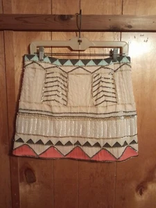 NWT Sanctuary Sequined & Embroidered, Fairy-Core, Party Mini Skirt, Size Medium - Picture 1 of 9
