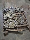 TRAY CONVEYOR CHAIN-LOT OF 6-VARIOUS STYLE & LENGTH-SEE PIC AND DESCRIPTION