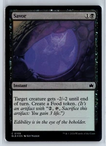 (2x) FOIL Savor Bloomburrow Common – MTG Magic the Gathering Card - Picture 1 of 2