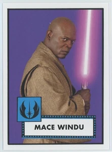 MACE WINDU 2023 Topps Throwback Thursday Edición Star Wars #10 - PR 3039 - Imagen 1 de 2