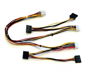 8pin (motherboard) to 4 SATA & 2 Molex Fujitsu cable - Picture 1 of 11