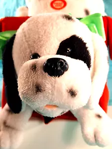 Puppy Dog Plush Battery Operated Talks & Moves DEPT 56 Rare Christmas 11" Tall - Picture 1 of 12