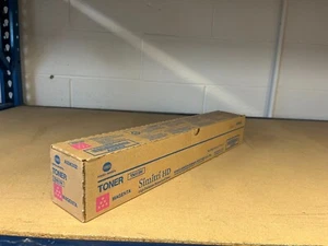 Tóner magenta genuino Konica TN512M sellado de fábrica escritura en caja ver última foto - Imagen 1 de 4