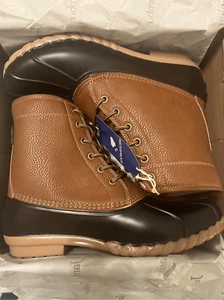 NEW NIB JBU by Jambu TAN Men's Maine Duck Boot, US 11M Waterproof - Picture 1 of 6