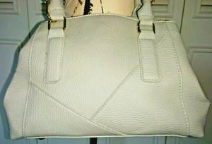 New Naturalizer Gray Faux Pebbled Leather Crossbody Handbag Compartments Small  - Picture 1 of 10