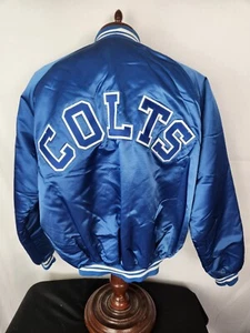 🔥🚨Vintage Chalk Line XL Indianapolis Colts Starter Style Spellout Jacket... - Picture 1 of 12