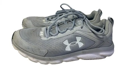 Кроссовки мужские Under Armour Charged Assert беговые и беговые 11 серые/белые - Изображение 1 из 4