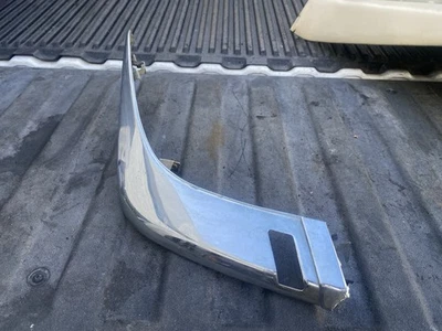 1994 - 96 Jaguar XJS Front RH Pass  Bumper Molding Chrome W washer Hole & Joint - Image 1 of 4
