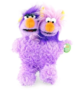 NWT Two Headed Monster Sesame Street Place Sea World Exclusive 16" Plush New - Picture 1 of 4