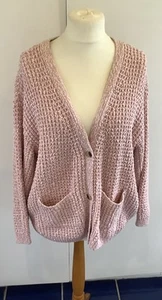 WHITE STUFF CHUNKY KNIT CARDIGAN NEVER WORN SIZE XL - Picture 1 of 8