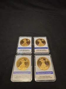 1907 1909 1911 and 1913 Saint Gaudens Gold Double Eagle Proofs - Picture 1 of 2