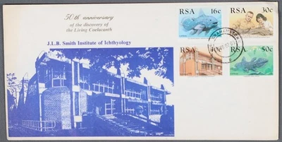 MayfairStamps Sudáfrica 1989 Celacanto Viviente Aniversario Cubierta aau_75917 Foto 1 de 2