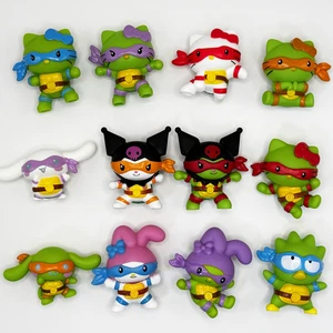 Juego de 1-12 juguetes Happy Meal Hello Kitty 2025 Teenage Mutant Ninja Turtles nuevo - Imagen 1 de 44
