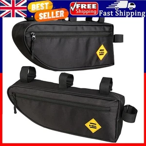 B SOUL Bicycle Triangle Bag Bike Frame Front Tube Bag Waterproof Pouch - Picture 1 of 6
