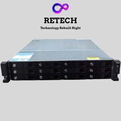 QNAP TS-1273U-RP 3.5 SATA 12-Bay NAS Dual 10Gb SFP+ *No Drives* - Image 1 of 4