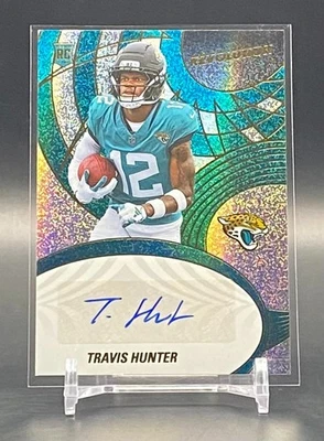 2025 Panini Revolution Travis Hunter Rookie Auto #/199 Jaguars RC #AGN-THU - Image 1 of 4